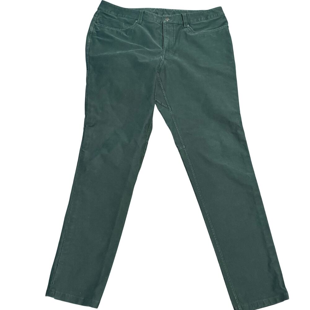 Lululemon ABC Utilitech Jeans, Rainforest Green, Men's Size 36x32